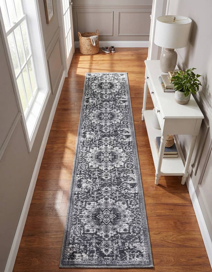 Detail image of  2' x 10'  Washable Francesca Runner Rug