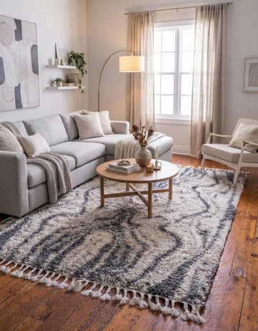 9' x 12' 2 Athena Shag Rug