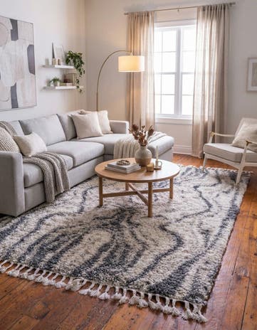 9' x 12' 2 Athena Shag Rug