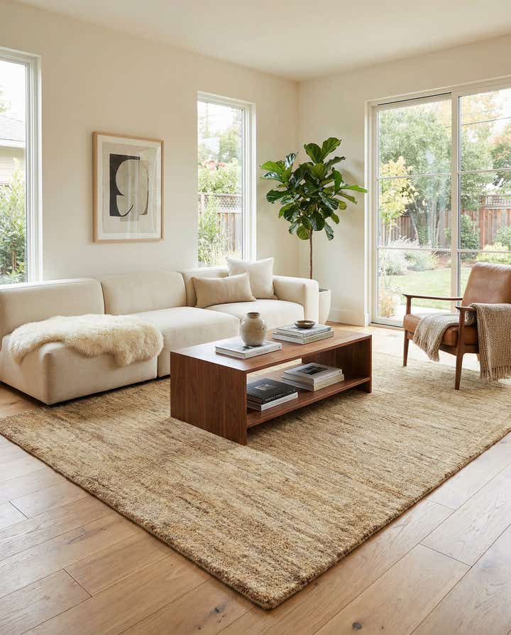 5' 8 x 7' 9 Hand Knotted Kashkuli Gabbeh Wool Rug