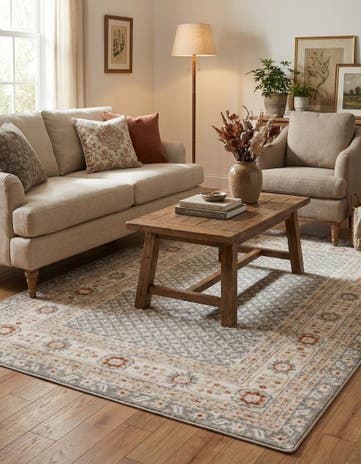 Steel gray Charlotte Rug