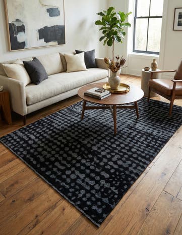 5' 2 x 8' 2 Hand Knotted Darya Wool Rug