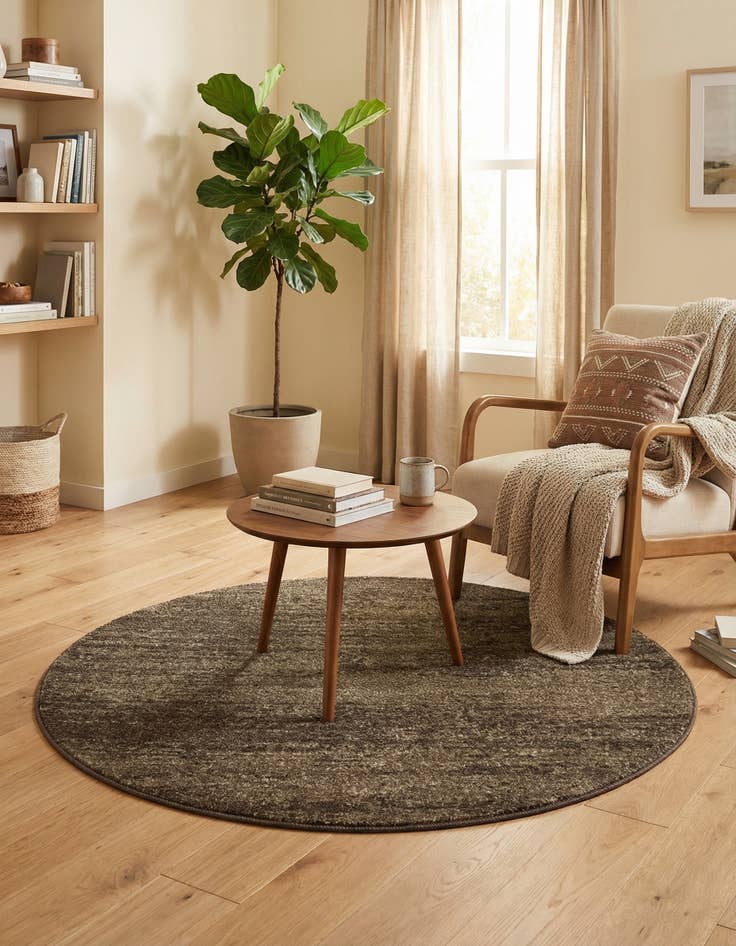 Detail image of  3' x 3' Angelica Round Rug