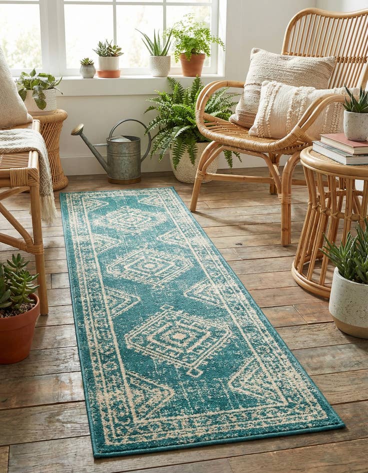 Detail image of 2' x 8' Lennon Runner Rug