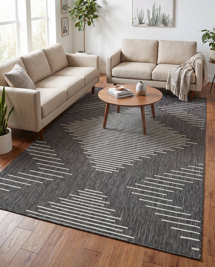 Vue détaillée : 185cm x 275cm Facile à nettoyer Modern Tapis Intérieur / Extérieur