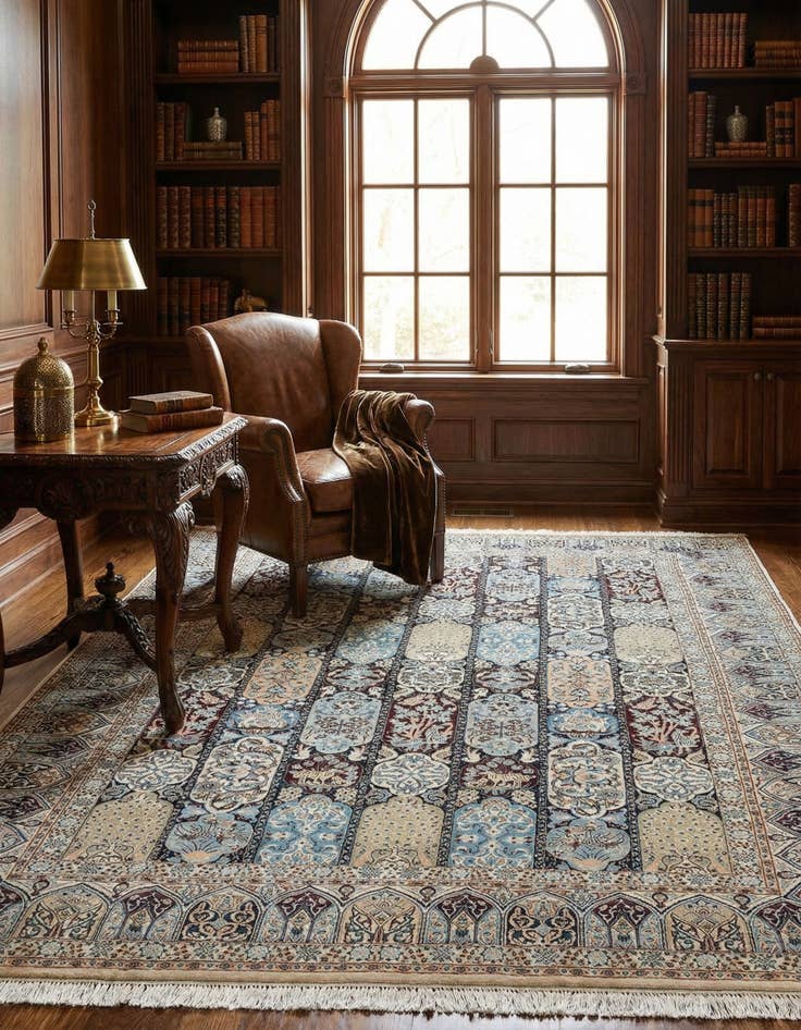 Detail image of 6' 1 x 8' 8 Nain Rug