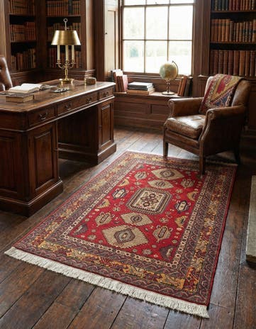 3' 3 x 4' 11 Schirwan Rug