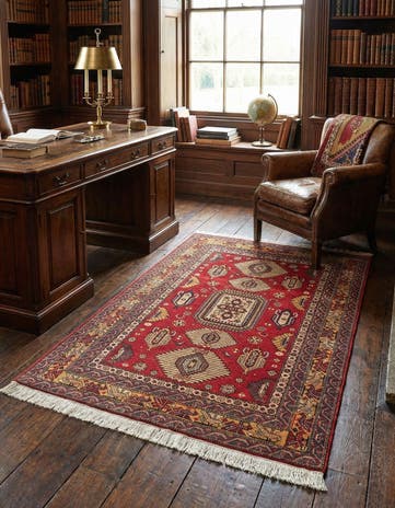 3' 3 x 4' 11 Schirwan Rug