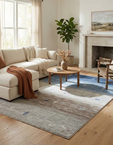 5' 3 x 8' Gabbeh Rug