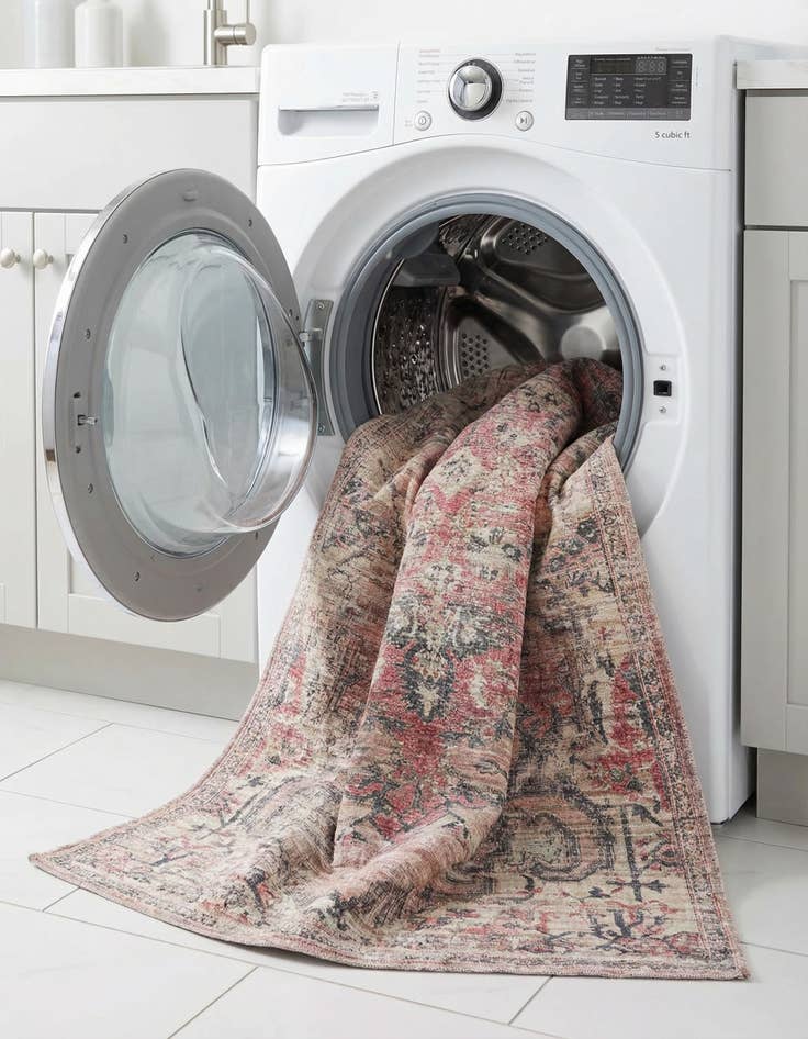 Detail image of 7' 3 x 10' Washable Nostalgia Rug