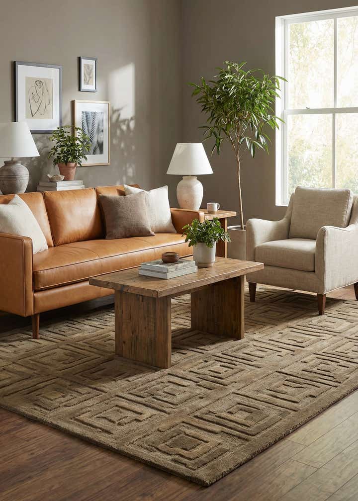 5' x 8' Luna Wool Rug