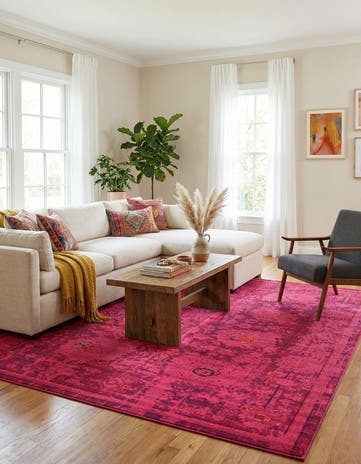 9' x 12' 2 Washable Fleur Rug
