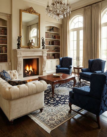 5' 1 x 7' 9 Hand Knotted Nain Rug