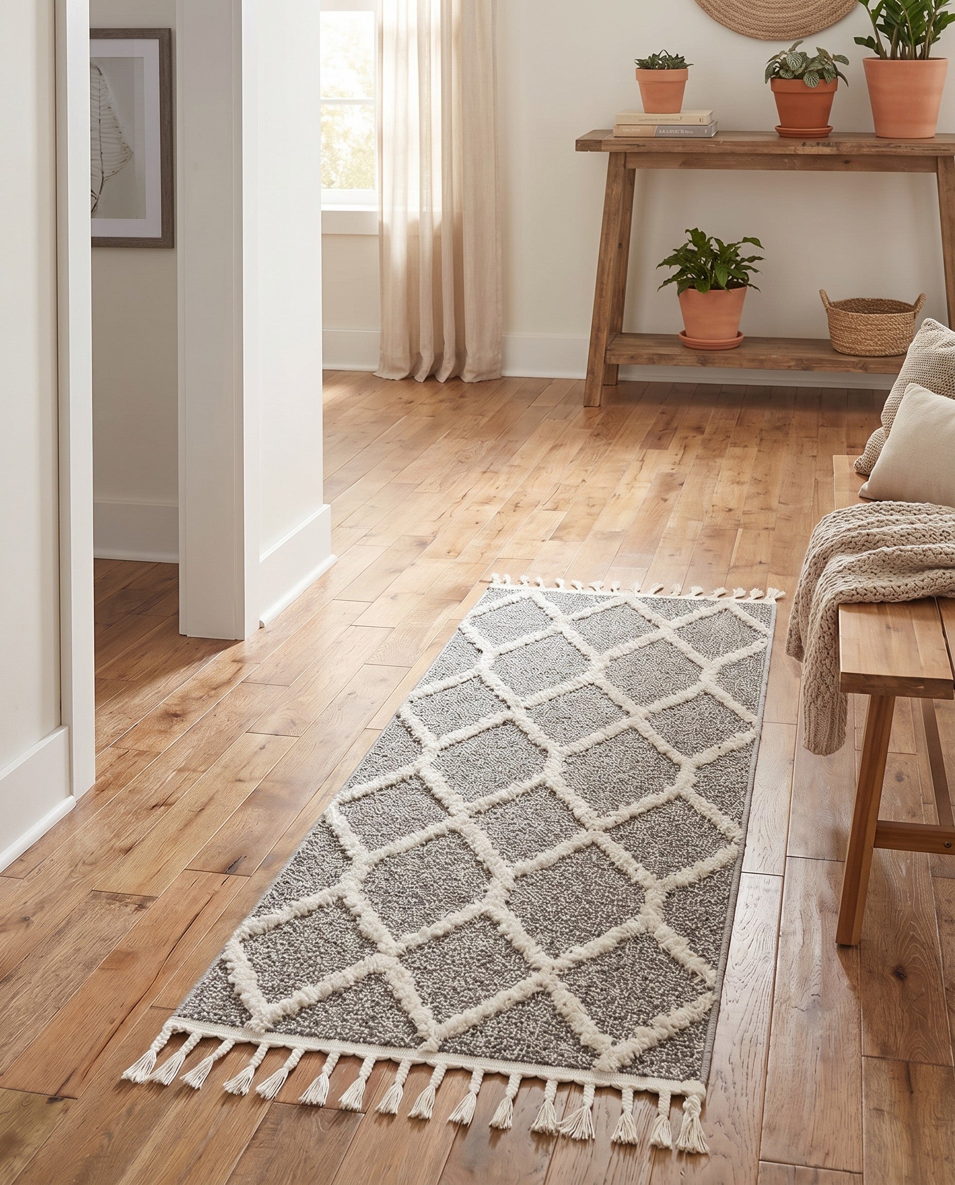 2' x 4' Boho Runner Rug