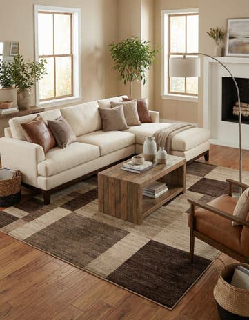 Light Brown Equinox Rug