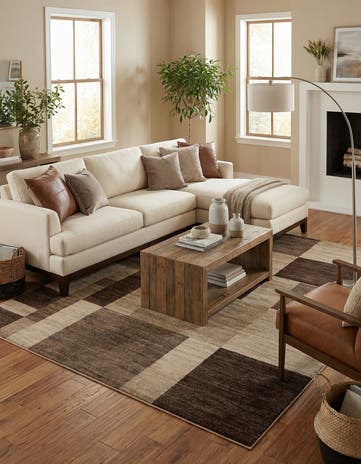 Light Brown Equinox Rug