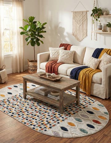 Cherokee Oval Rug