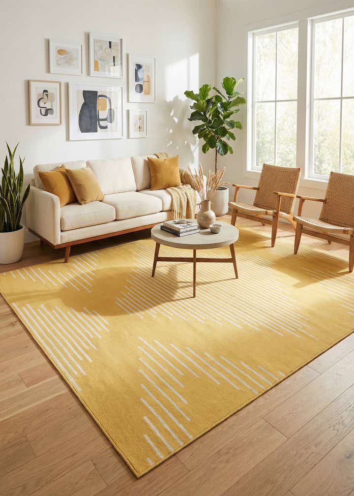 10' x 13' Easy-Clean Modern Indoor / Outdoor Rug