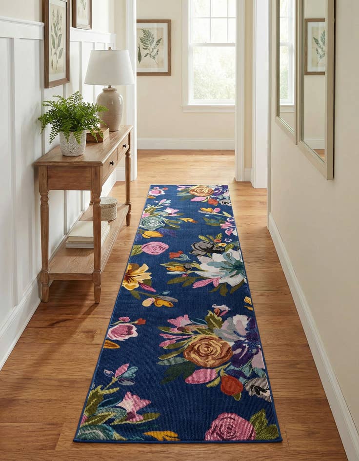Detail image of 2' x 8' Blossom Runner Rug