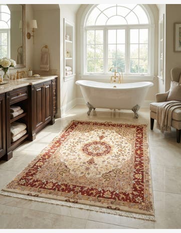 5' 1 x 6' 10 Tabriz Rug