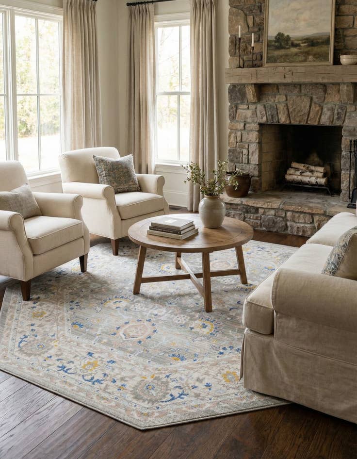 Detail image of 7' x 7' Whitney Octagon Rug