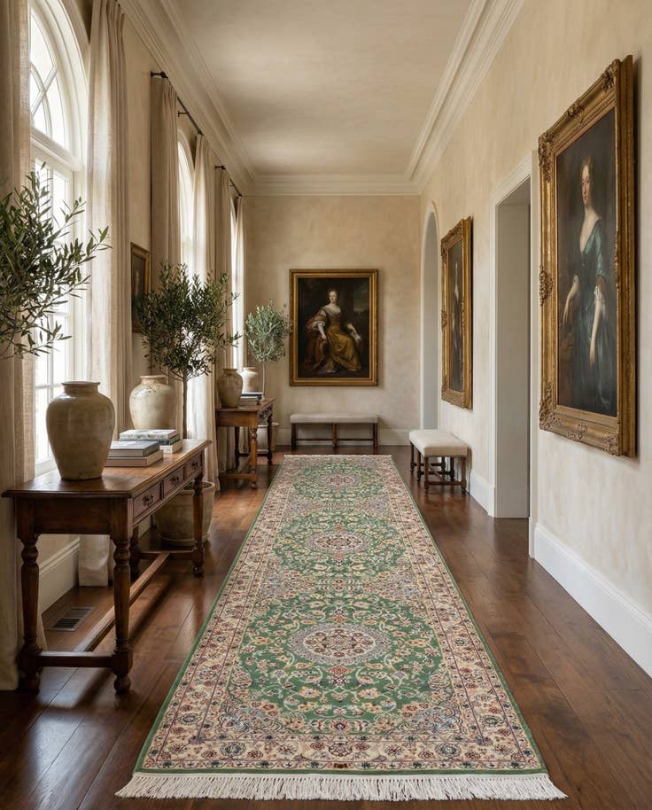 Detail image of 2' 9 x 13' 3 Nain Runner Rug