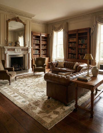 9' 10 x 12' 2 Hand Knotted Vintage Royal Persian Wool Rug