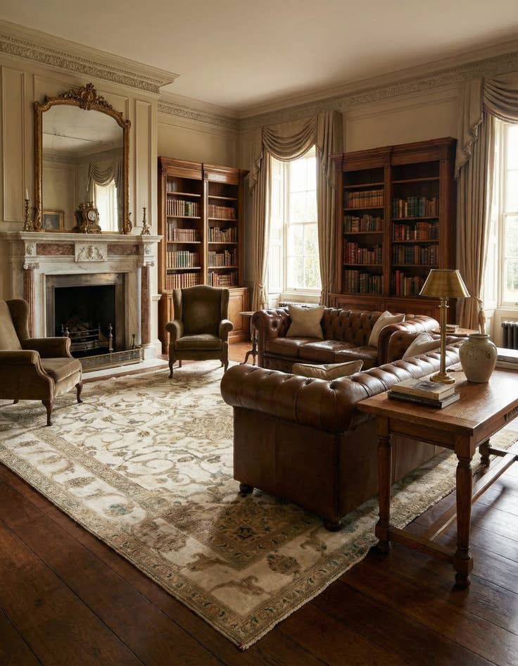 Detail image of 9' 10 x 12' 2  Hand Knotted Vintage Royal Persian Wool Rug