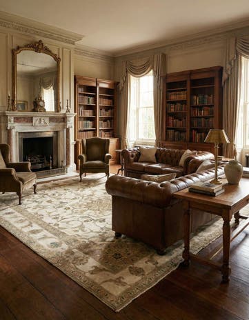 9' 10 x 12' 2 Hand Knotted Vintage Royal Persian Wool Rug