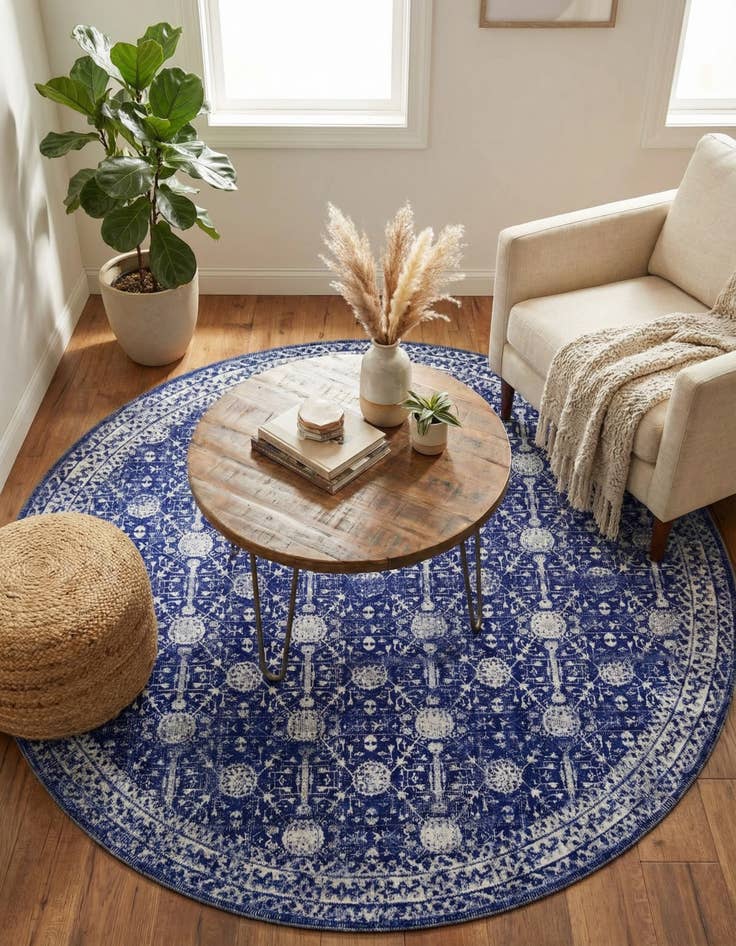 Detail image of  7' 6 x 7' 6 Timeless Round Rug