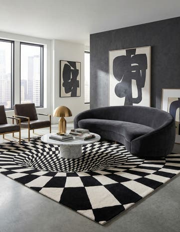 7' 10 x 10' Vortex Wool Rug