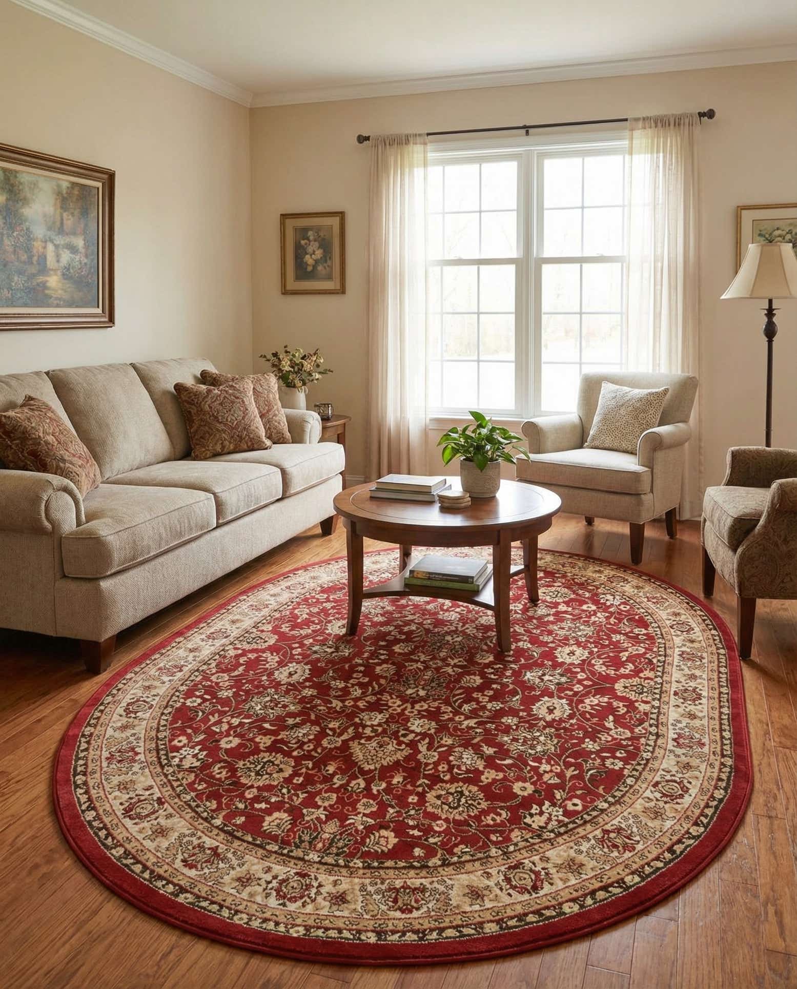 7' 10 x 10' Yasmin Oval Rug