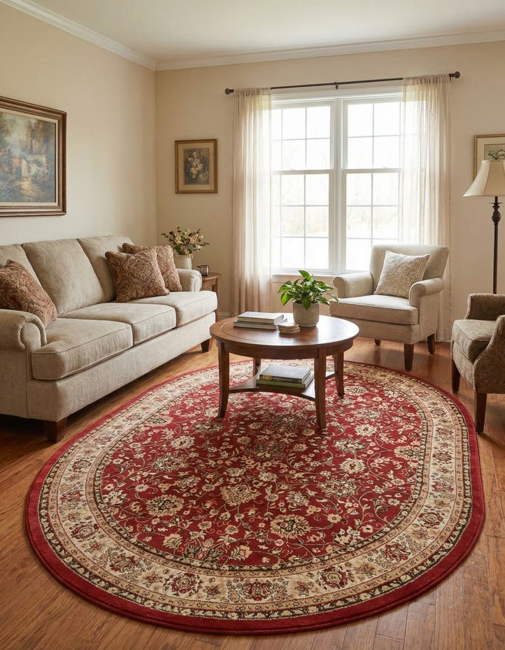 7' 10 x 10' Yasmin Oval Rug
