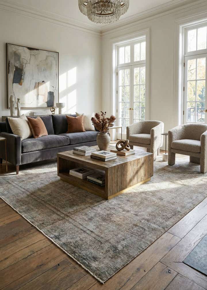 9' 9 x 12' 9 Hand Knotted Ultra Vintage Persian Wool Rug