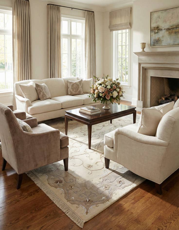 Detail image of 5' 9 x 7' 10 Darya Rug