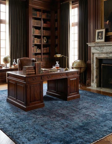 9' 9 x 12' 7 Vintage Royal Wool Rug
