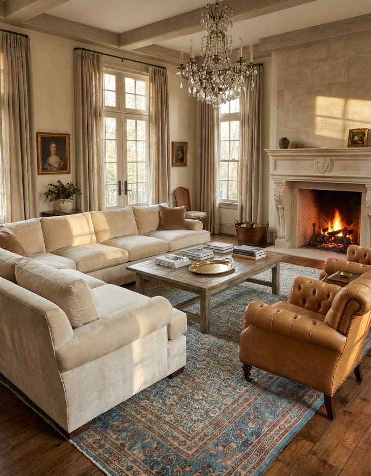 Detail image of 8' 5 x 11'  Hand Knotted Mood Persian Wool Rug