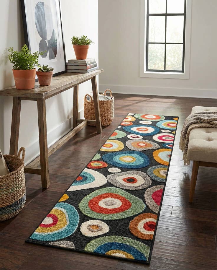 Detail image of 2' x 8' Easy-Clean Casablanca Indoor / Outdoor Runner Rug
