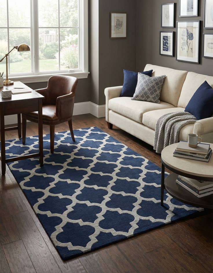 Detail image of 4' x 6' Luna Rug