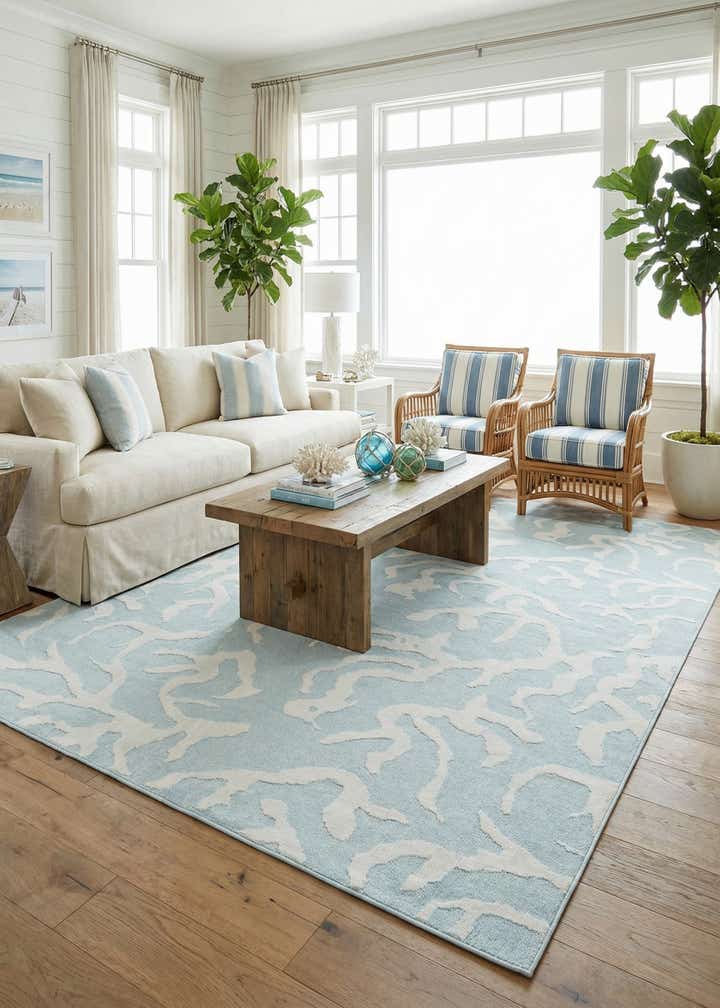10' x 14' Easy-Clean Sabrina Soto Indoor / Outdoor Rug