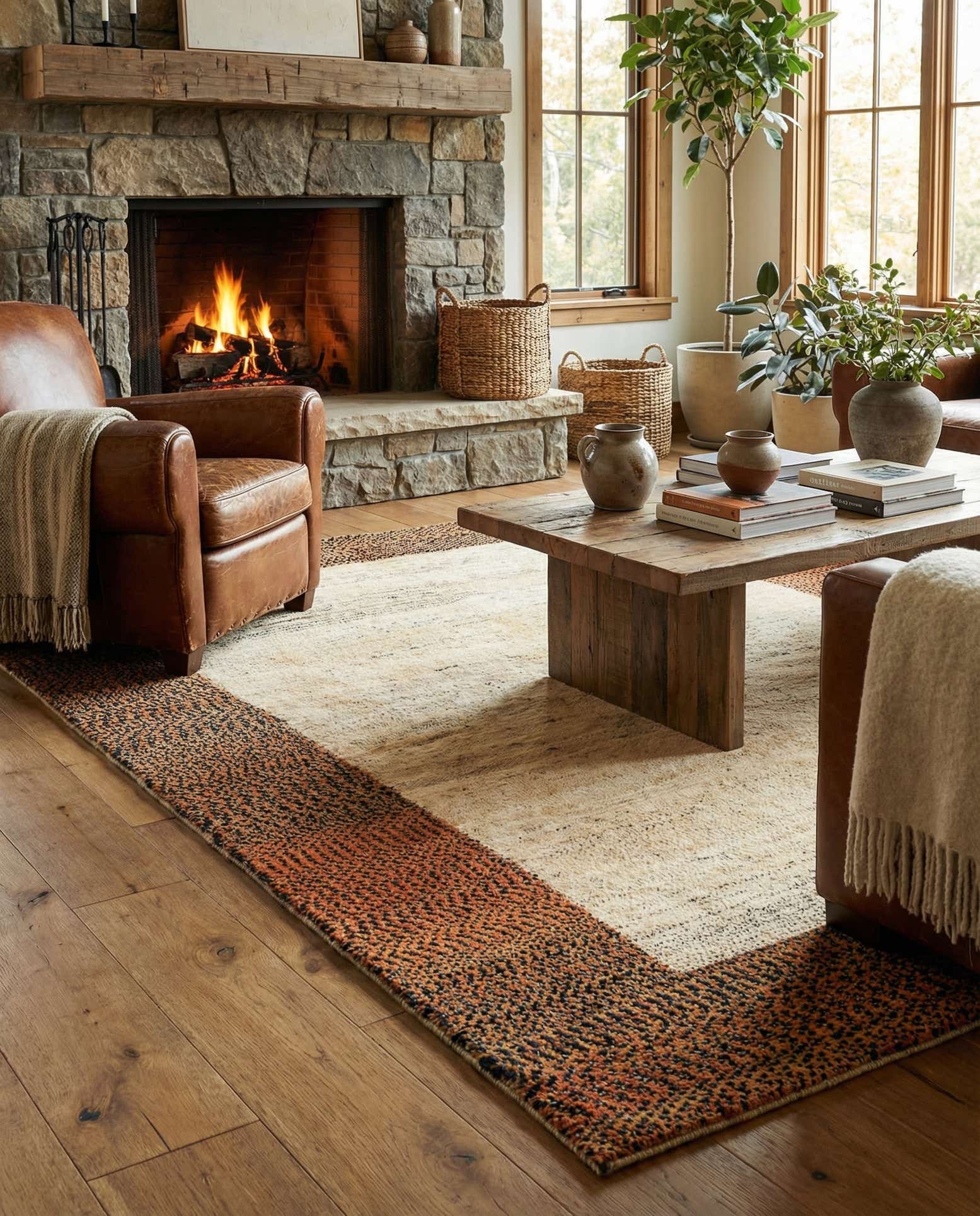 5' 6 x 6' 11 Gabbeh Shouli Rug