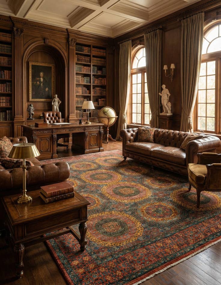 Detail image of 8' 3 x 10' Mamluk Rug