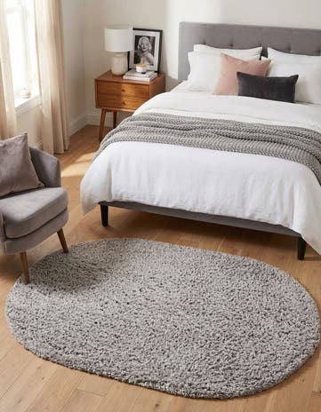 Silver Screen Marilyn Monroe™ Shag Oval Rug