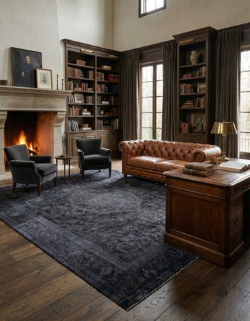 8' 10 x 12' 5 Hand Knotted Ultra Vintage Persian Wool Rug
