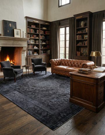 8' 10 x 12' 5 Hand Knotted Ultra Vintage Persian Wool Rug