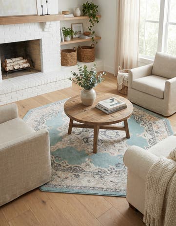 7' 10 x 7' 10 Parker Octagon Rug