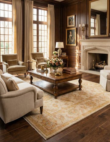 6' 8 x 8' 8 Ziegler Wool Rug