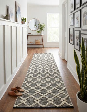 2' 7 x 12' Hand Knotted Jill Zarin Dorset Runner Rug