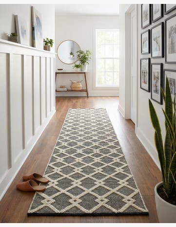 2' 7 x 12' Hand Knotted Jill Zarin Dorset Runner Rug