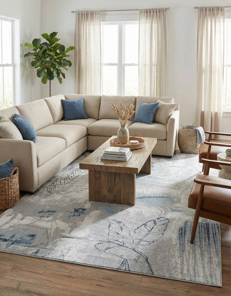 Detail image of 10' x 14' Kamala Washable Rug